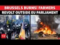 Lagu EU Leaders, Angry Farmers 'HUMILIATE' Ursula; Coffins Burn, Projectiles Fired Amid Summit | 'RIP’