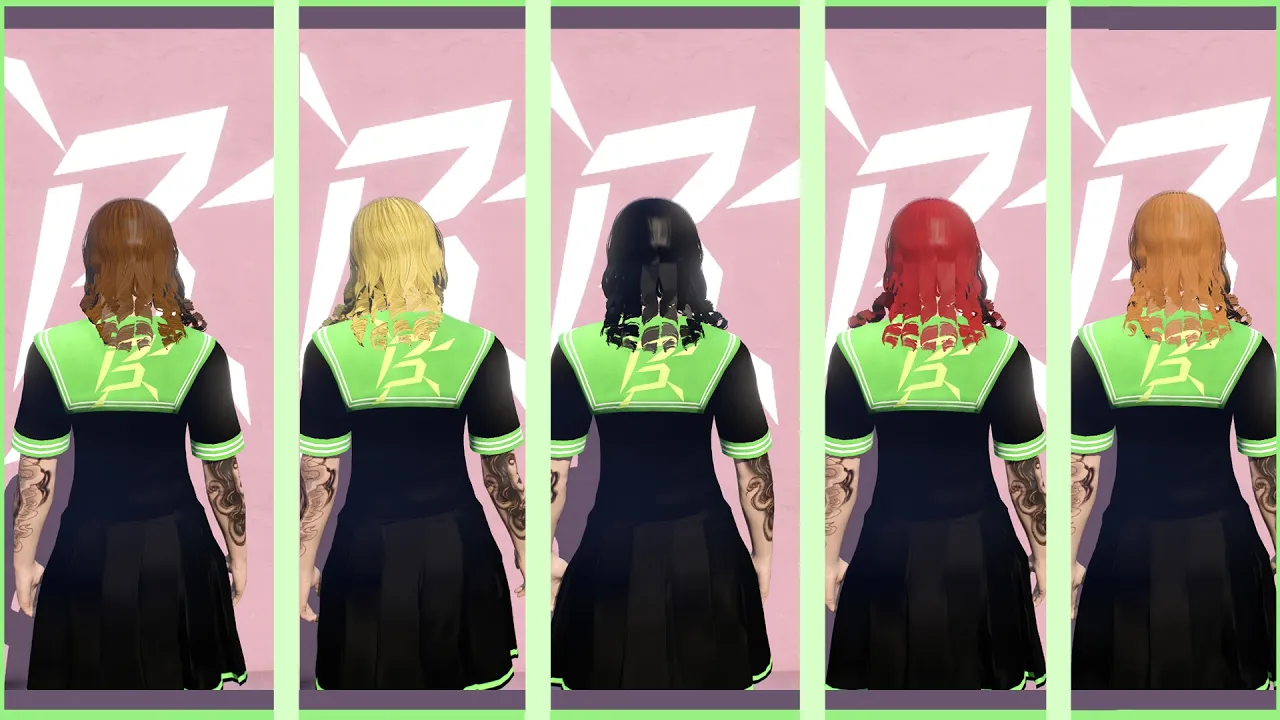 Wavy Bob Hair | Embedded Physics