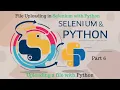 Selenium with Python Tutorial Part 6 How to upload file in selenium webdriver Python