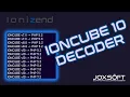 I O N I ZEND - IonCube 10 Decoder Software Tool
