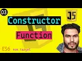 Constructor Function in JavaScript ES6 new target