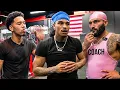 Training for DIAMOND GYM with Corbin