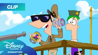 Candace's Treehouse Gets a Total Makeover! 👀🌳 | Phineas and Ferb Throwback | Disney Channel