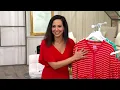MUK LUKS Velour Bed Jacket and Pant Pajama Set on QVC