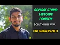 Reverse String leetcode FAANG interviews prepreation hindi Love babbar DSA Sheet Confused Geek
