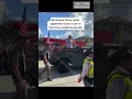 Watch Object Thrown At During Parade