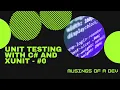Unit Testing with C and XUnit -