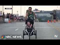 Good News Dad breaks World Record for mile run while pushing stroller