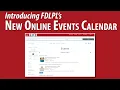 Welcome to FDLPL s new events calendar