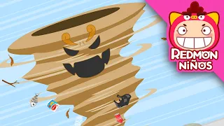 ¡El Aterrador Monstruo de Polvo! 🌪️😷 Consejos de Seguridad para Niños | REDMON Niños
