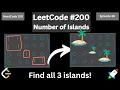 LeetCode Number of Islands using Python Solving all 150 NeetCode Problems Episode 39