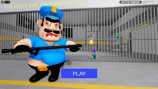 BRUNO'S FAMILY PRISON RUN! Obby roblox Gameplay Walkthrough No Death 4K