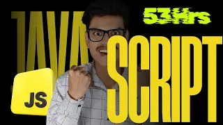 JavaScript MONSTER Class JavaScript FULL Course