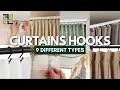 9 Different Types of Curtain Hooks Best of 2024