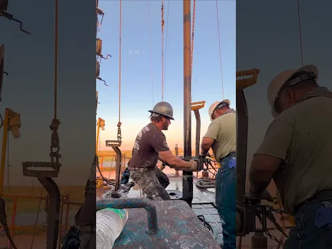 Oil and  Gas Old School Rig Work ii