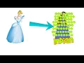 Lagu Indian Cinderella #cindrella #digitalart #desi #like #princess #disney #subscribe #shorts