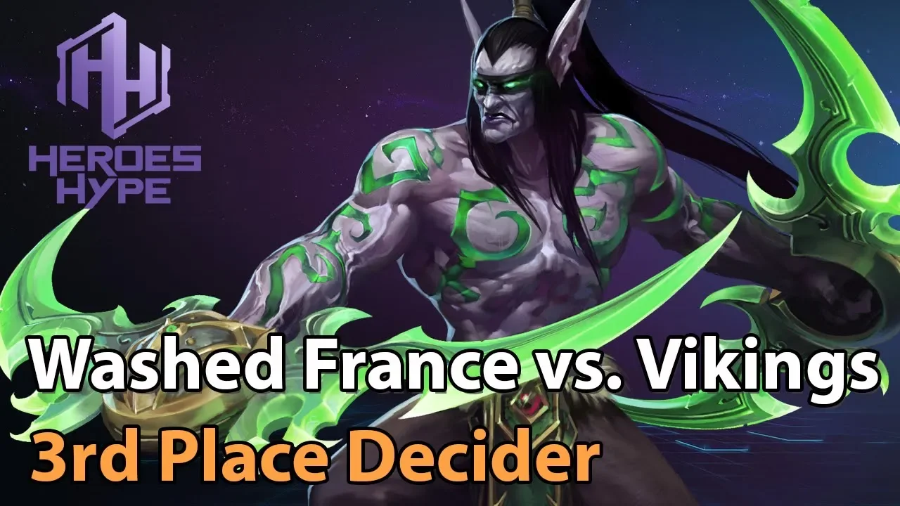 ► Heroes of the Storm: Vikings vs. Washed France - HeroesHype Premier Series