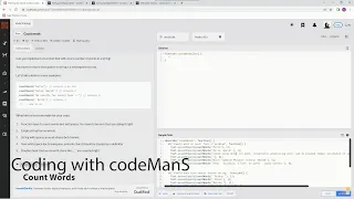 Codewars 8 kyu Count Words Javascript