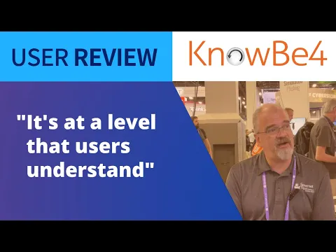 Thumbnail for KnowBe4 Alleviates Risk Over User Error With Security Training: KnowBe4 Review
