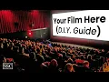 How to premiere your film in a theater costs tips