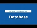 Lecture 16 Database SQLite Python Full Course Arabic
