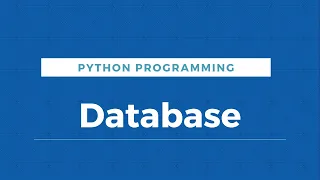 Lecture 16 Database SQLite Python Full Course Arabic