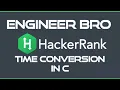Time Conversion HackerRank problem solution