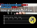 Download Lagu Tutorial Lead Melodi Gitar 1 dan Gitar 2 Tipe-X - Mawar Hitam