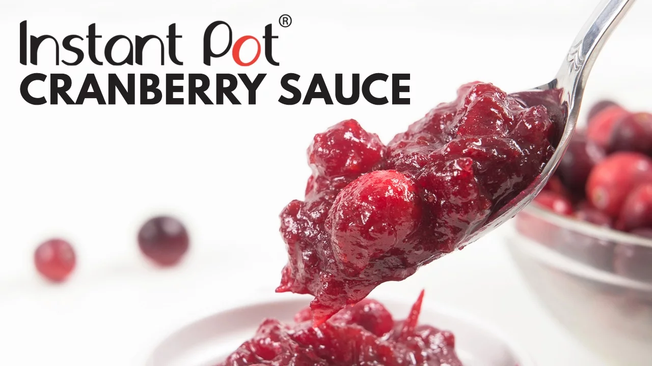 Instant Pot Cranberry Sauce