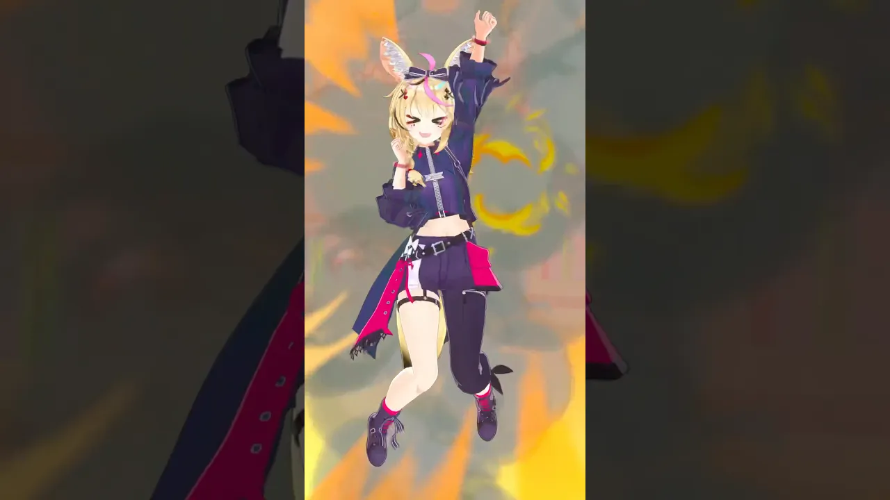 Dokaaanだ～～～‼️ポルカロイドも踊ってみた?こよりの #爆ラブダンス #shorts #dance #爆ラブ #博衣こより