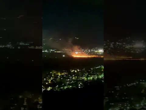 Tokom večeri izbio je požar na području sarajevskog naselja Butmir.