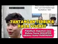 #170 TANTANGAN TERBUKA MEDIA MALAYDESH VOCKET: Patahkan Hujjah Saya Nama MALAYSIA Meniru INDONESIA