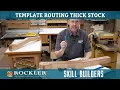 Template Routing Thick Woodworking Project Parts Rockler Skill Builder