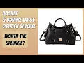 REVIEW 2026 Dooney Bourke Large Ostrich Satchel Features