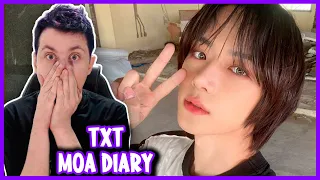 reagindo a txt moa diary dubaddu wari wari lyrics color coded han rom eng 