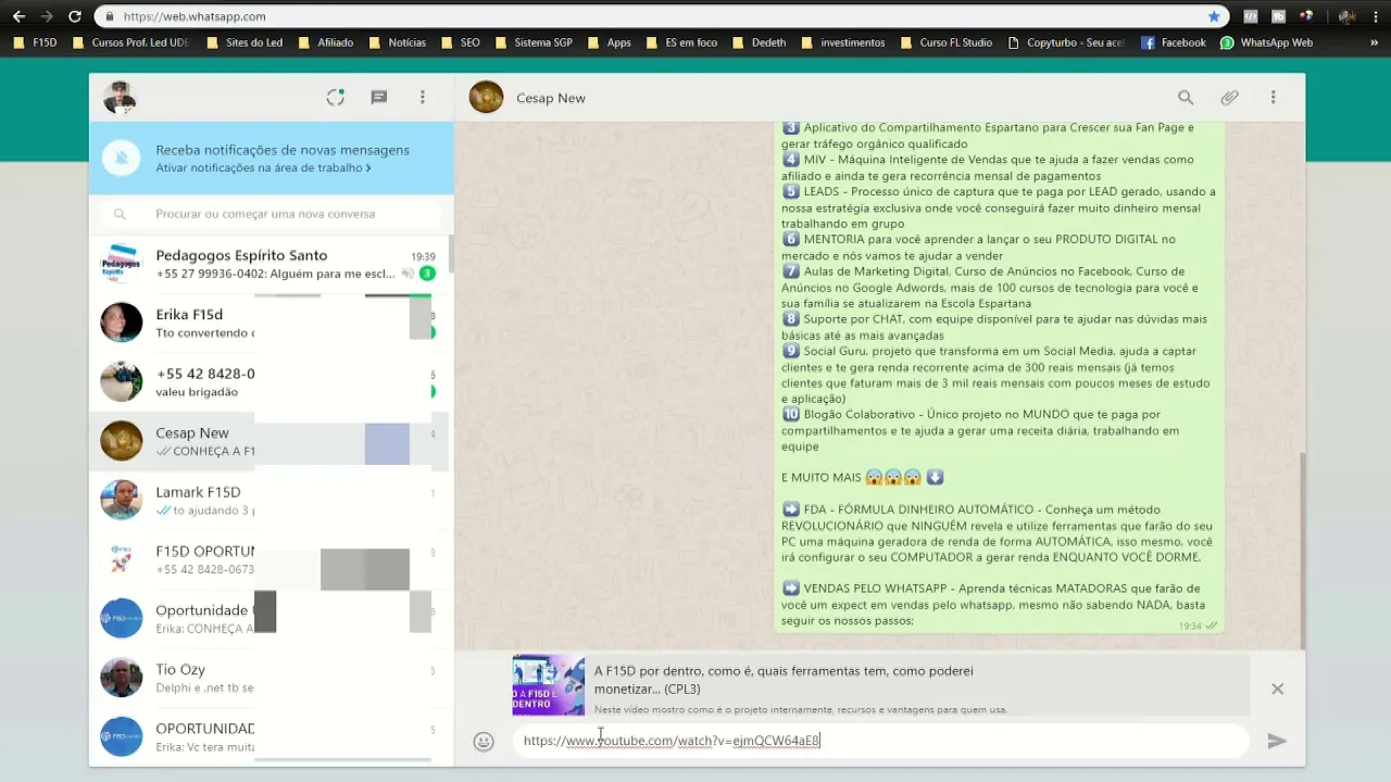 Dicas para Lançamento por whatsapp - VÍDEO PARA AFILIADOS F15D