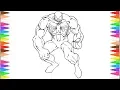 Marvel Venom Coloring Pages How to Draw Venom Venom Coloring2