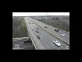 Eastbound Amtrak 8 at Coon Rapids MN on MNDOT traffic cameras