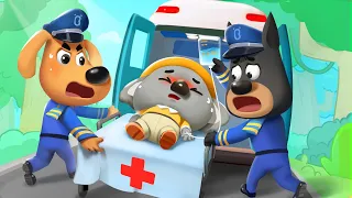 Police Officer And Super Ambulance Police Cartoon Kids Cartoon BabyBus 