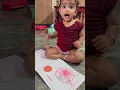 14months old baby colouring