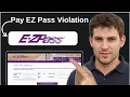 How to Pay an EZ Pass Violation Online