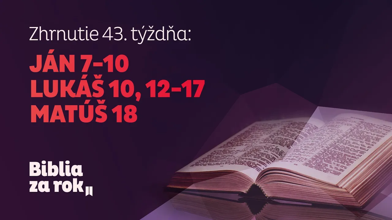 Zhrnutie 43. týždňa - Biblia za rok episode artwork