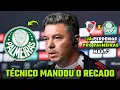 Download Lagu DEU RUIM? GALHARDO TÉCNICO DO RIVER FAZ DECLARAÇÃO POLÊMICA SOBRE O PALMEIRAS ANTES DO JOGO DECISIVO