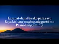 Paano Ba ( Umibig ) - CHRSTN | Lyrics @OCRecordsPH