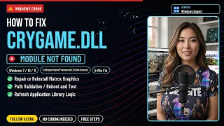 How to Fix crygame dll Game Launch Error