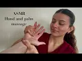 ASMR Real Massage Role-Play POV Palm and Hand Massage for Relaxation and Relief