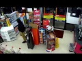 Surveillance Robber uses hatchet at Plaid Pantry