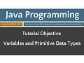 Learn Java Programming - Variables and Primitive Data Types