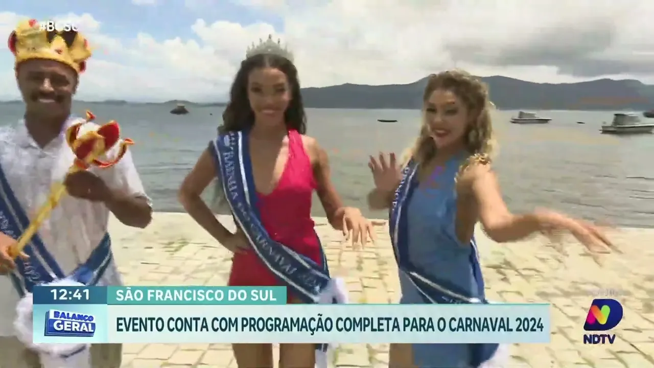 São Francisco do Sul se prepara para o Carnaval 2024