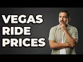 How Much Does Uber Rideshare Cost In Las Vegas